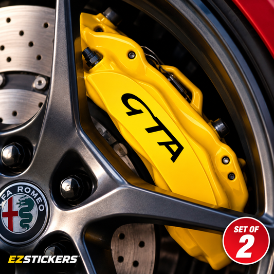 Alfa Romeo GTA Brake Caliper Decal [Set of 2] — EZSTICKERS reference-accurate product image