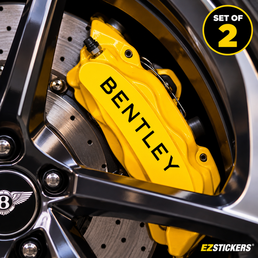 Bentley Brake Caliper Decal [Set of 2] — EZSTICKERS reference-accurate product image