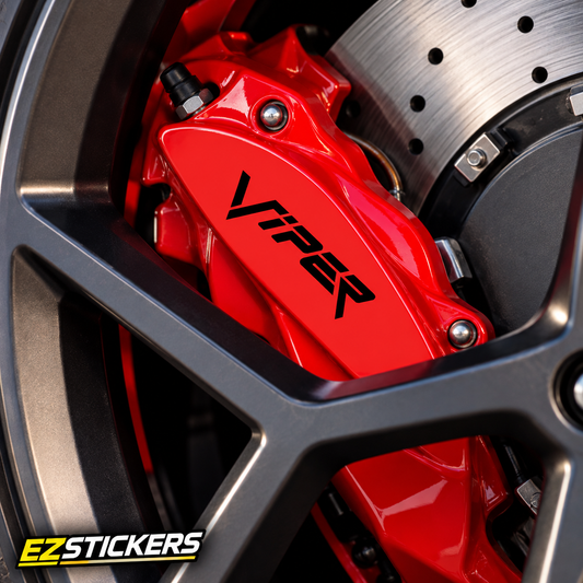 Dodge Viper Brake Caliper Decal [Set of 2] — EZSTICKERS reference-accurate product image
