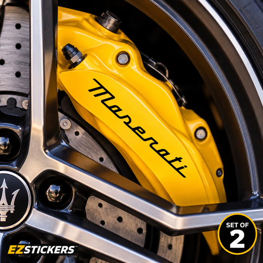 Maserati Brake Caliper Decal [Set of 2] — EZSTICKERS reference-accurate product image