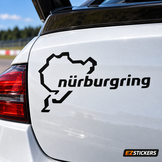 Nurburgring Vinyl Sticker Decal — EZSTICKERS reference-accurate product image