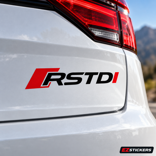 RS TDI Decals — EZSTICKERS reference-accurate product image
