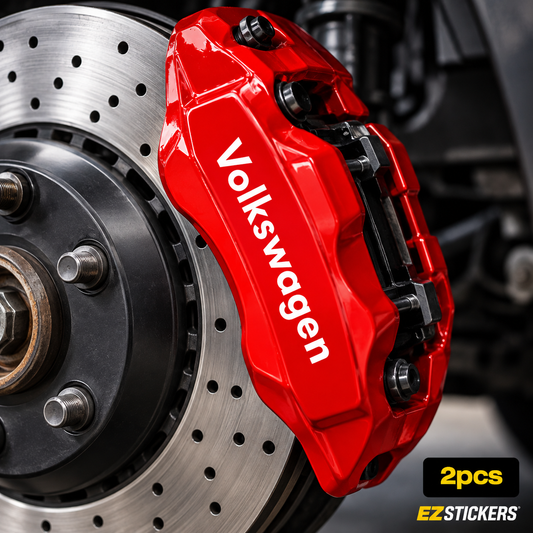 Volkswagen Brake Caliper Stickers | Vinyl Decal Set — EZSTICKERS reference-accurate product image
